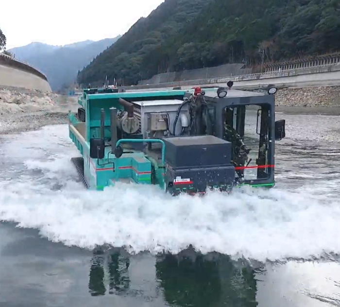 水陸両用キャリアダンプ