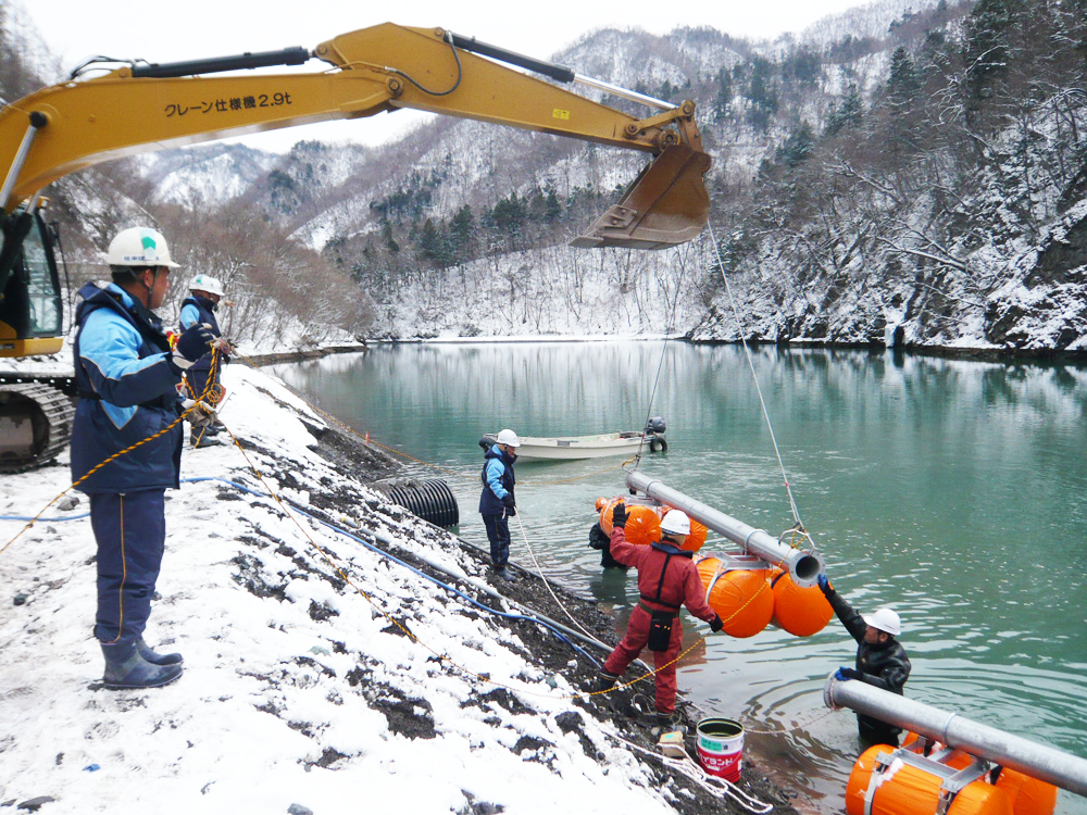 河川・ダム維持浚渫技術