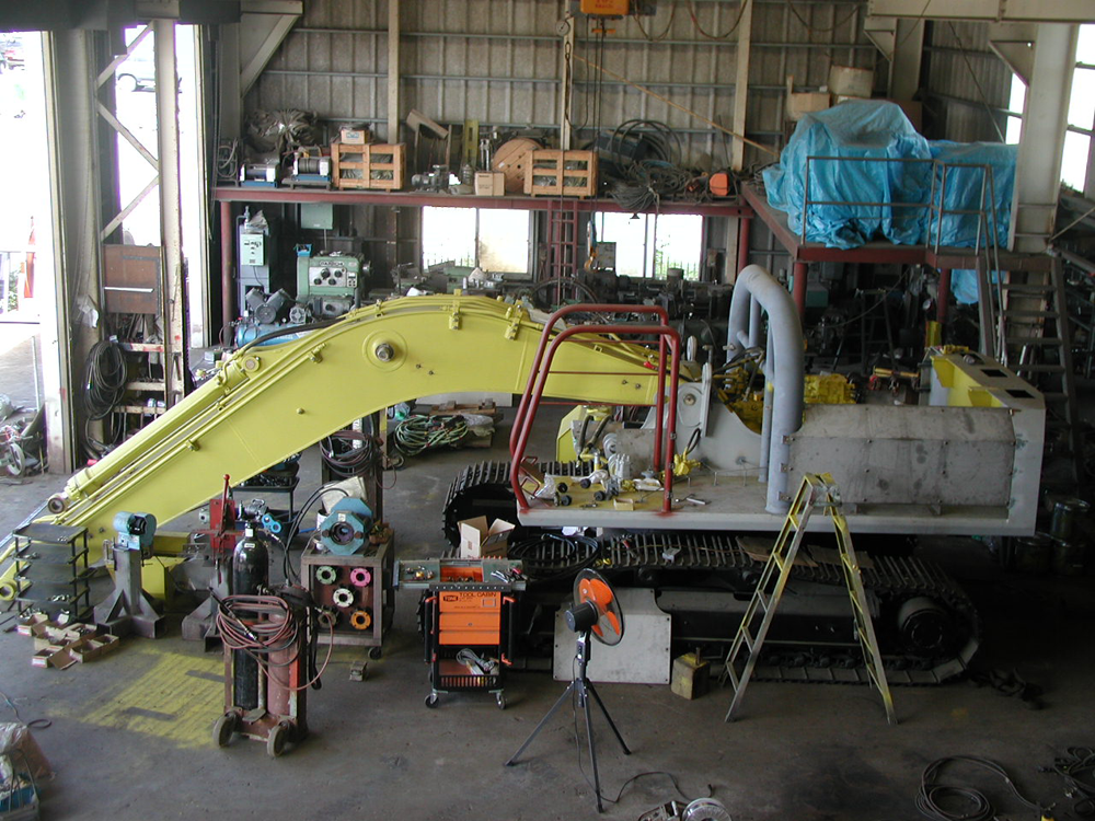 水中・水陸用建設機械製造